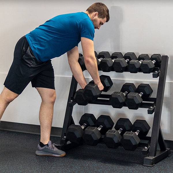 ROUSER 3 TIER DUMBBELL RACK